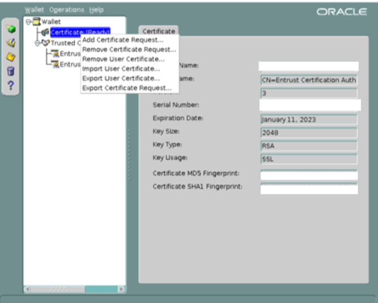 Renewal of expired CA signed Certificates in Oracle E-Business Suite ...