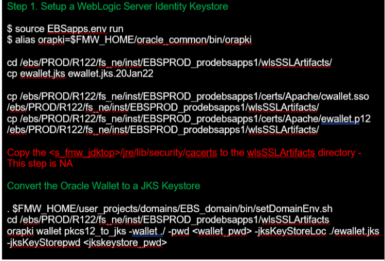 Renewal of expired CA signed Certificates in Oracle E-Business Suite ...